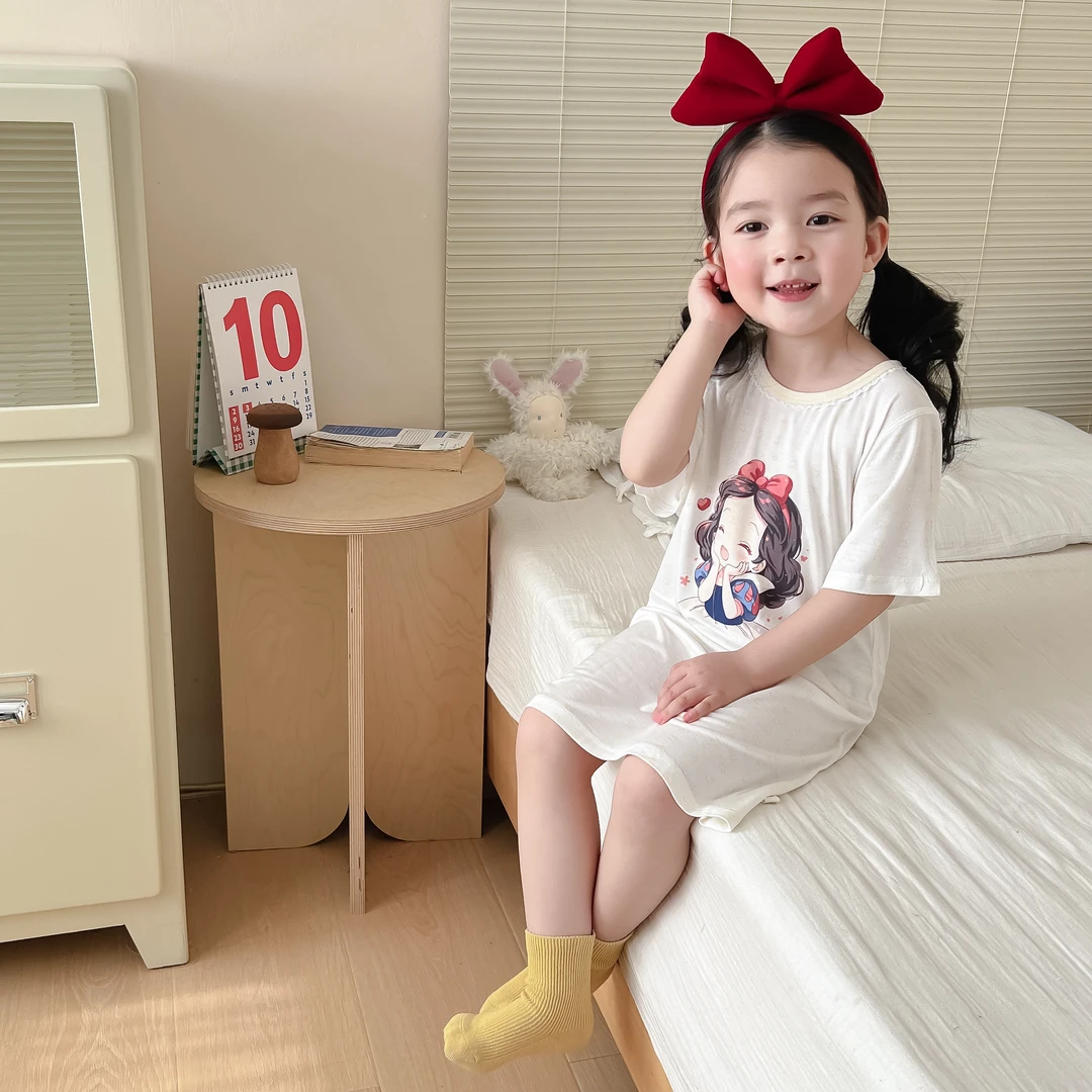 【7A抗菌】优可丝满花睡裙Y1001