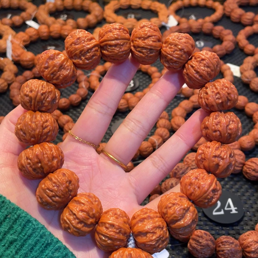 文玩核桃手串飞碟磨盘