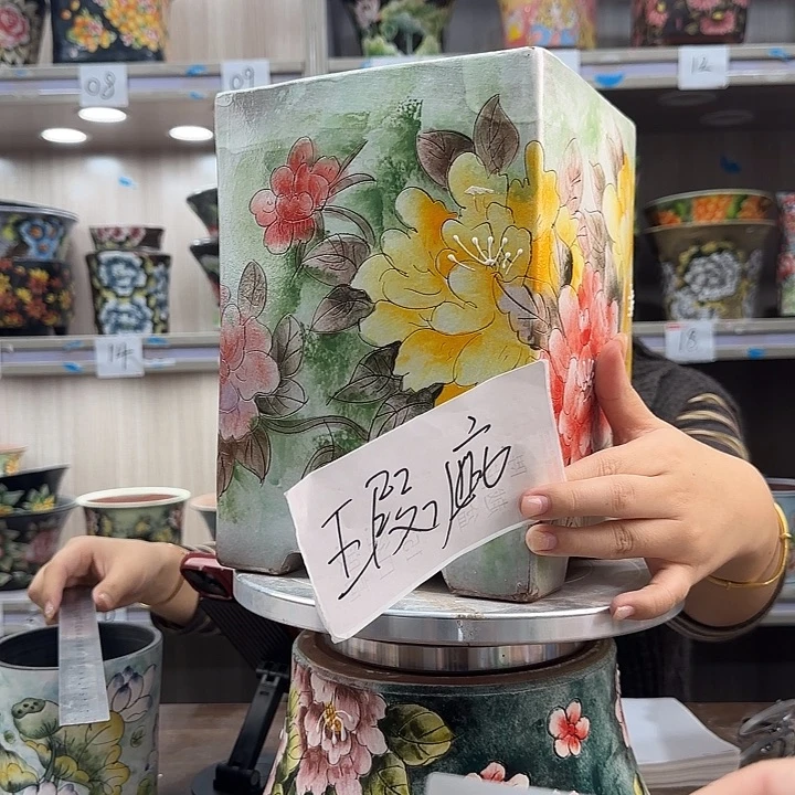 紫砂花盆瑕疵瑕疵67