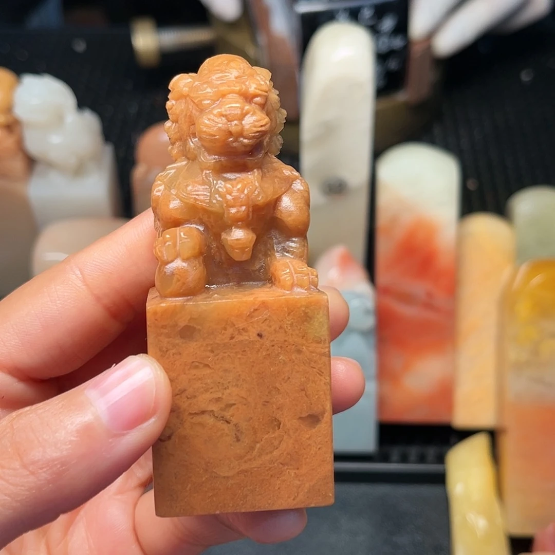 寿山石印石沐*这就是为什么在这里