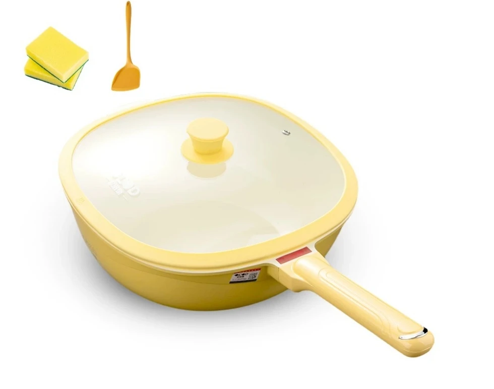 厂  陶瓷小方锅简约小炒锅