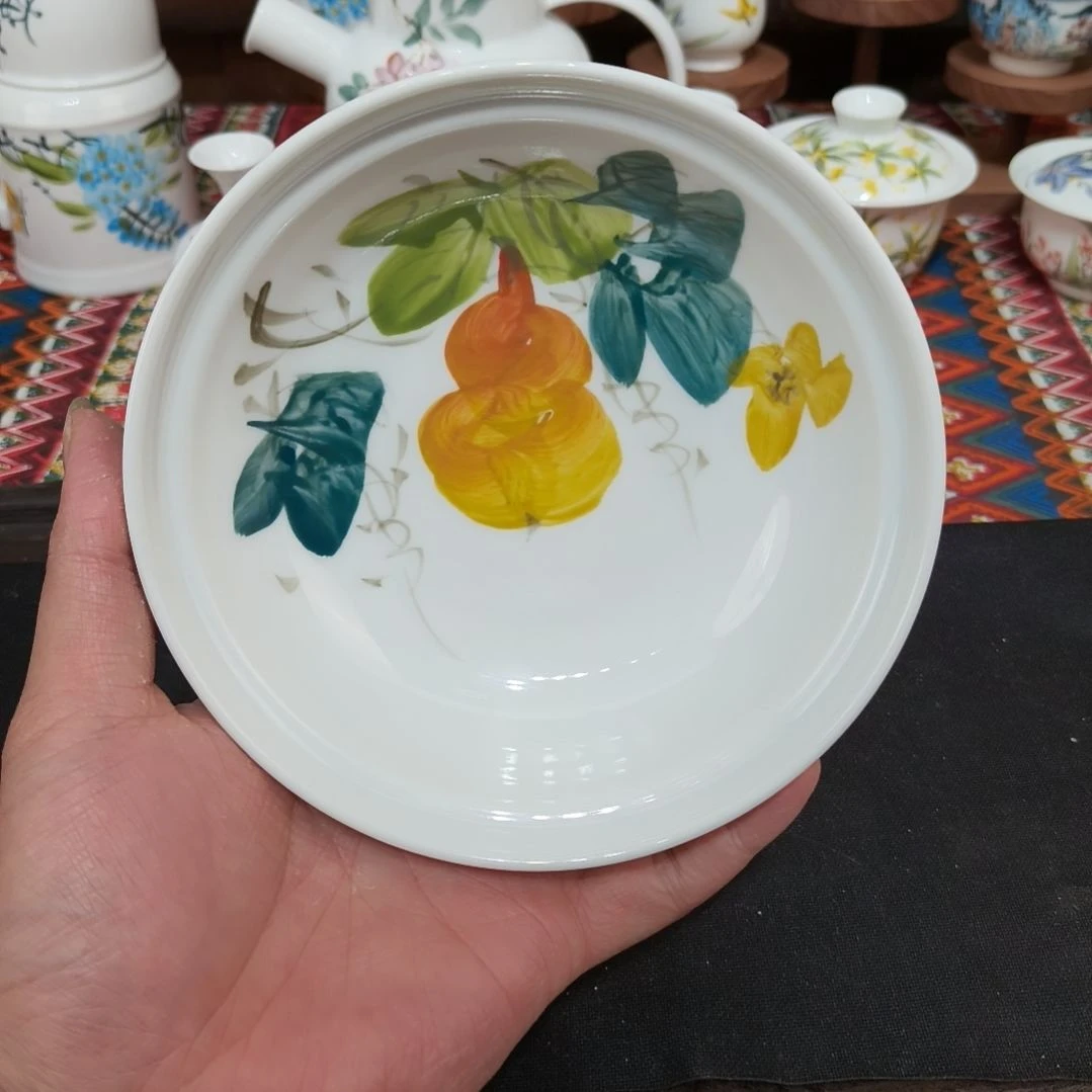 摆件景德镇手工手绘高温瓷器