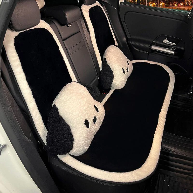 捷达VS52023款座套全套五座毛绒汽车坐垫套冬季通用半包围座椅套