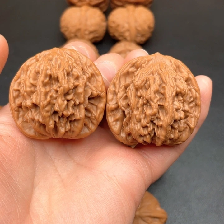 吊坠文玩核桃至尊虎全品42尺