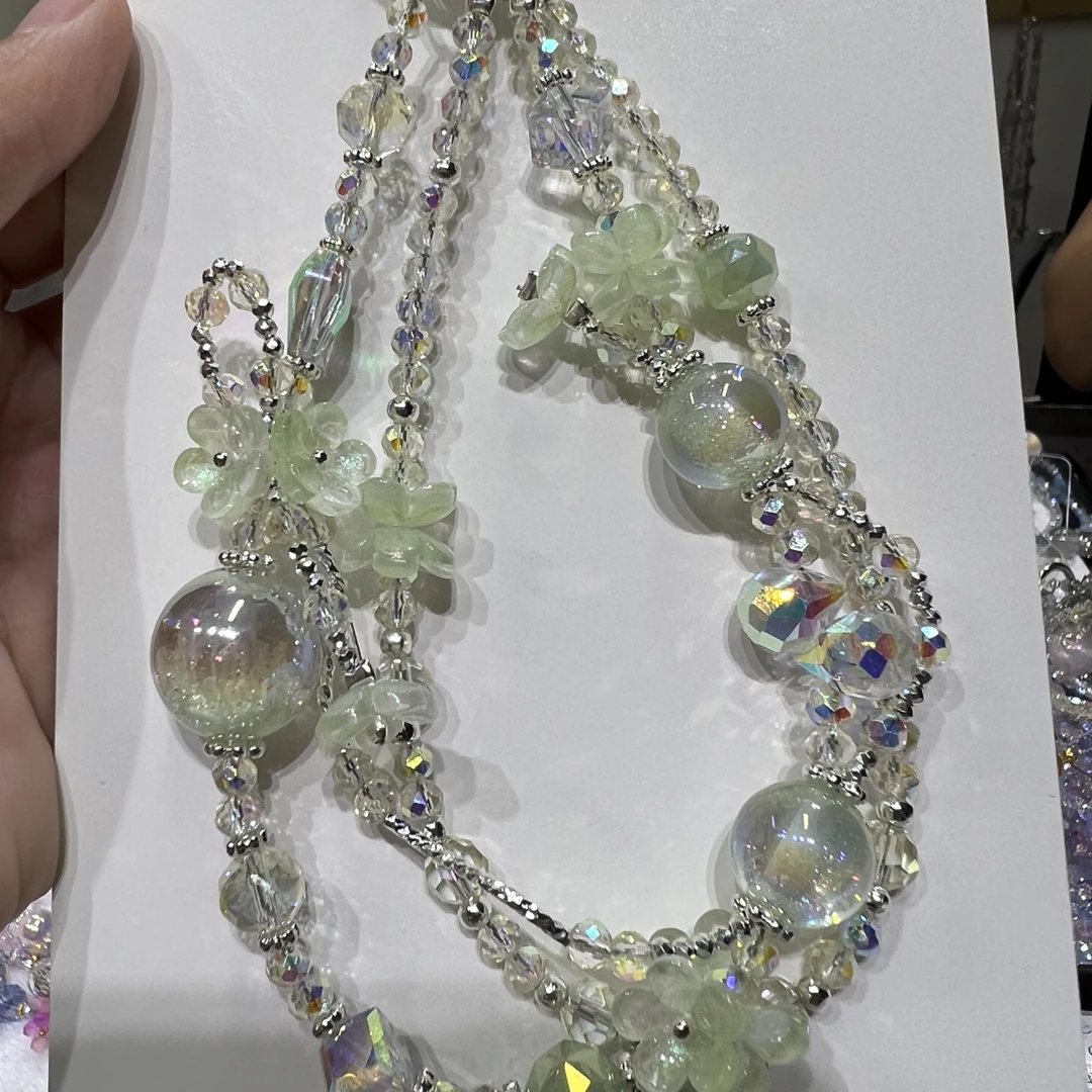 纯手工新款手机链钥匙链包包挂链防丢绳时尚饰品