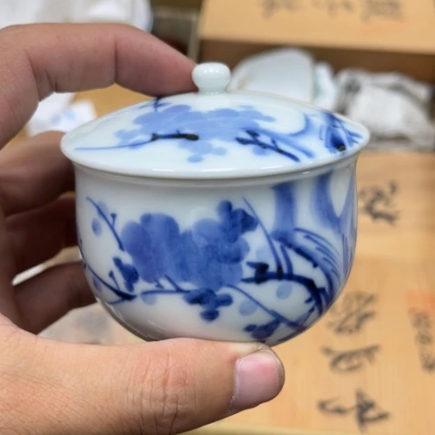 瓷片摆件工艺品瓷器摆件777