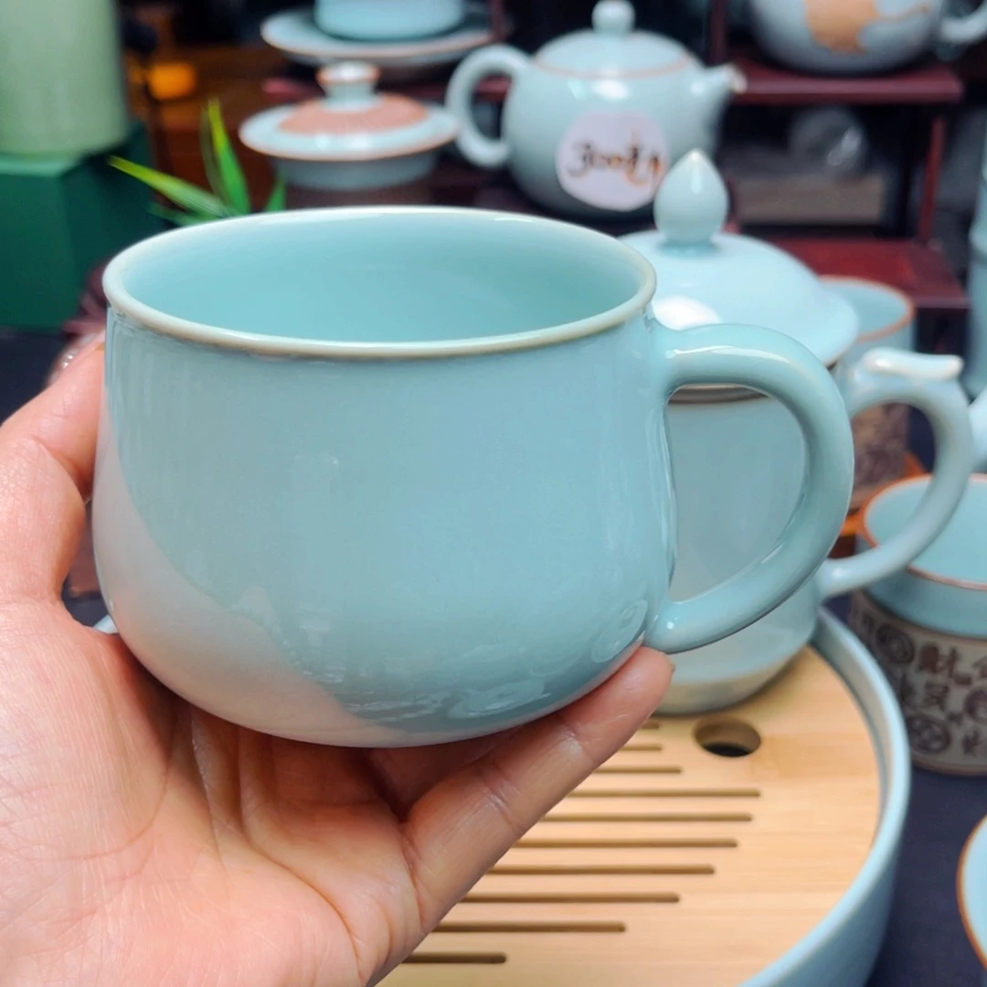 【闪购商品】汝州单壶，壶，杯，微瑕