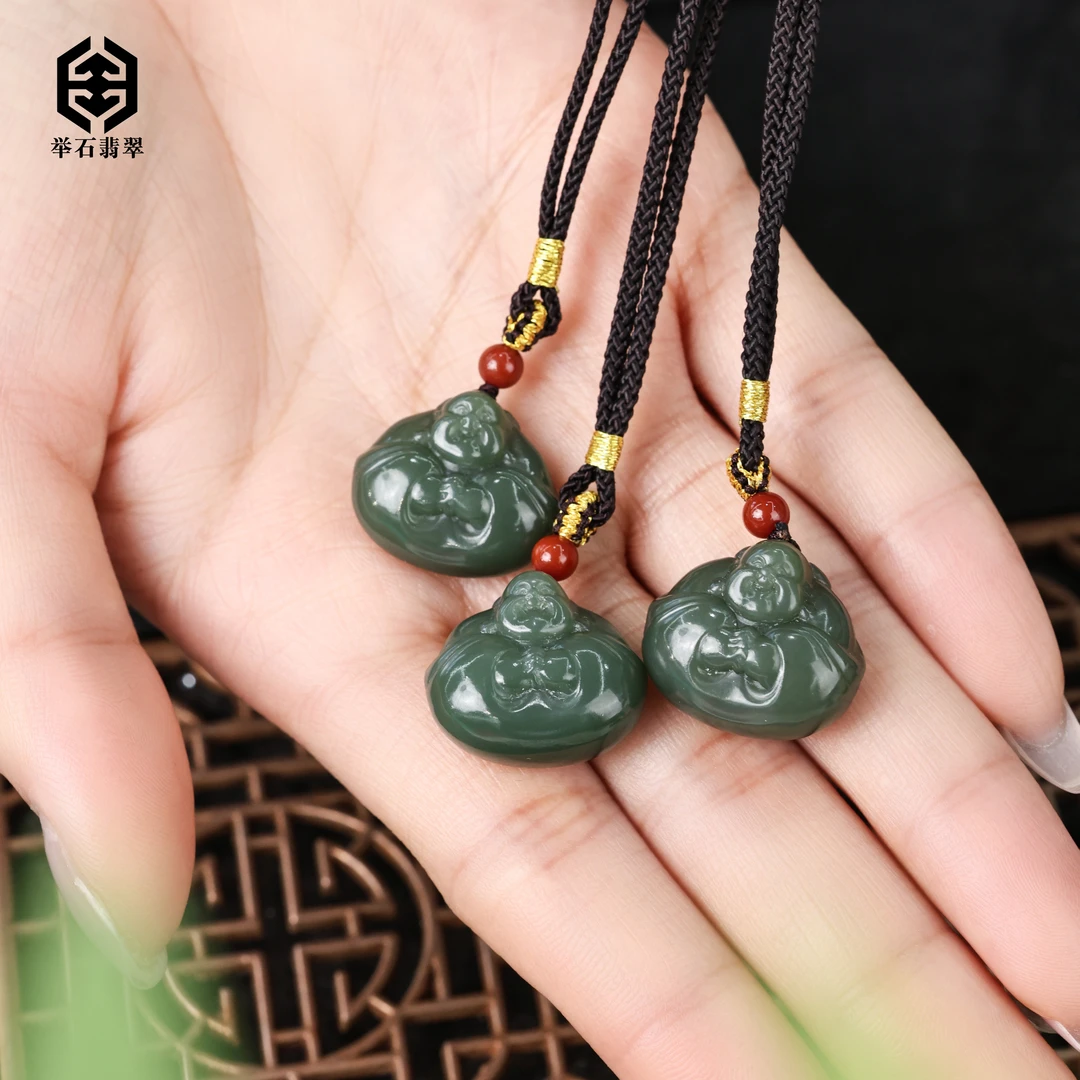 【举石臻品】TH0212-633-52和田玉吊坠(一件/多样性发)L