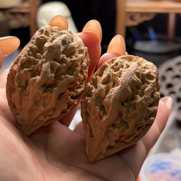 文玩核桃把件楸大胖22