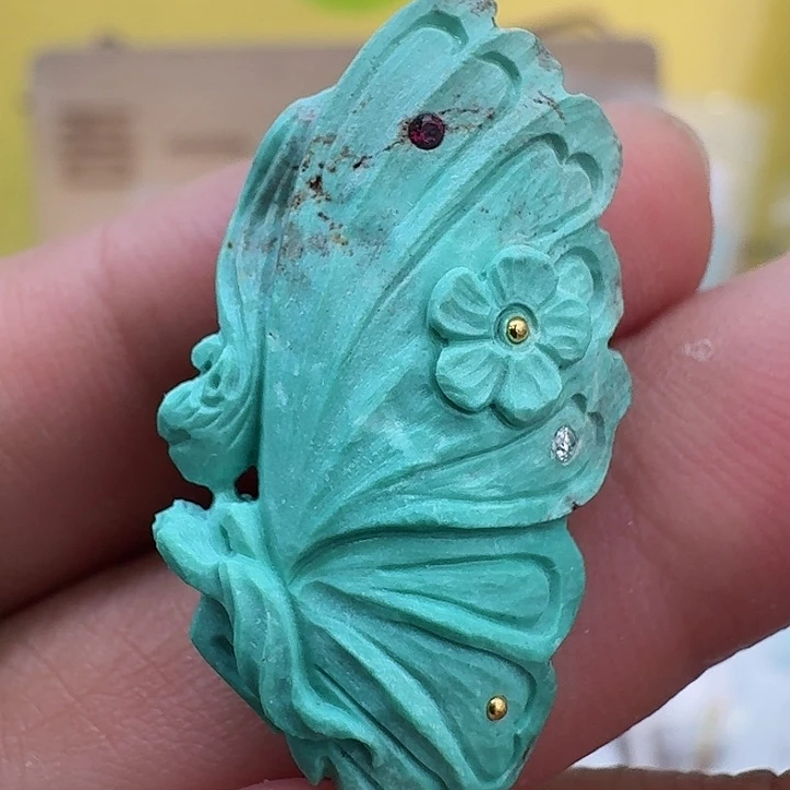 绿松石未镶嵌配饰