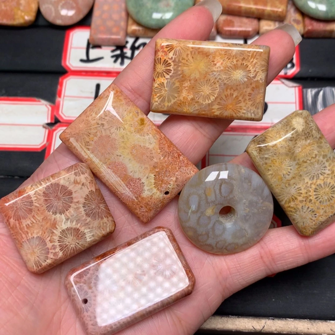 【闪购商品】硅化玉颈饰未镶嵌北*