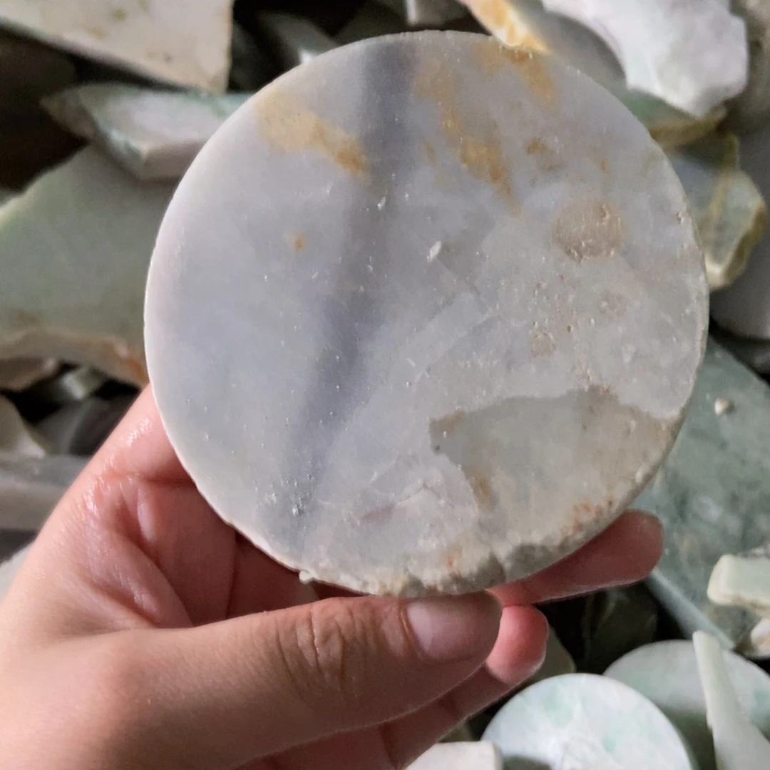 翡翠未镶嵌吊坠(不含链)天然翡翠