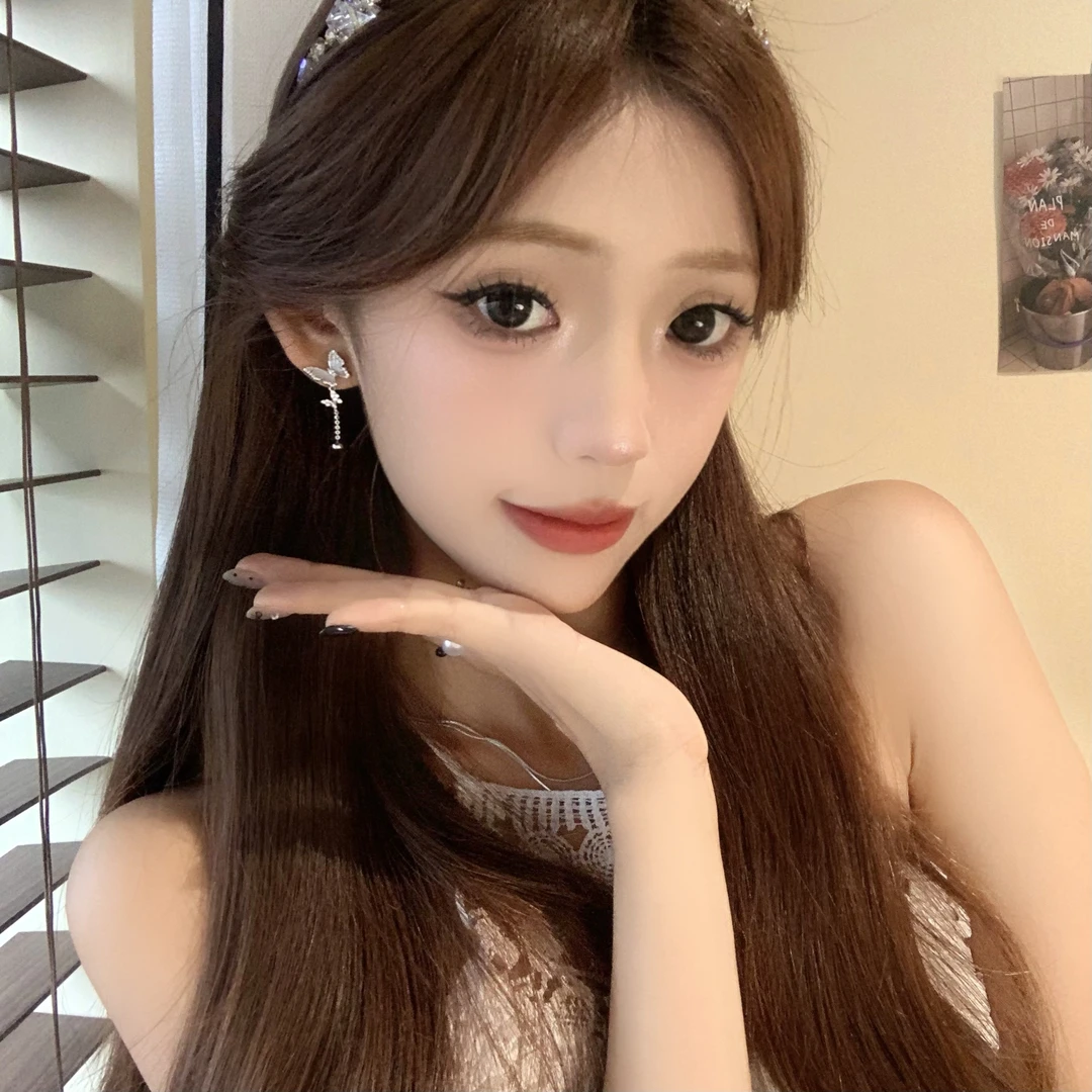 FULL GIRLISH耳环01742蝴蝶设计百搭耳钉耳饰