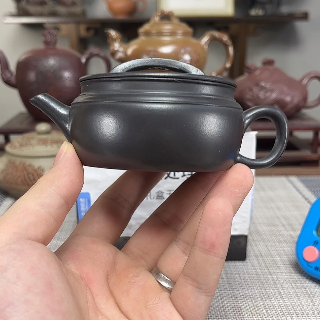 尘***峰茶壶紫砂微瑕处理