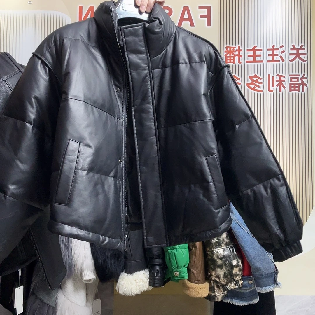 莉莉家时尚女装皮L