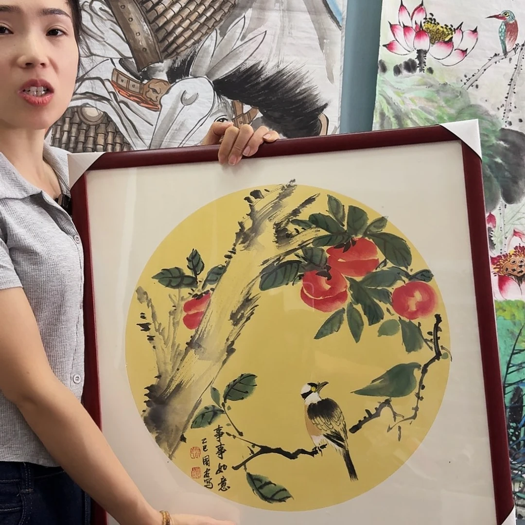 纯手绘的好看作品