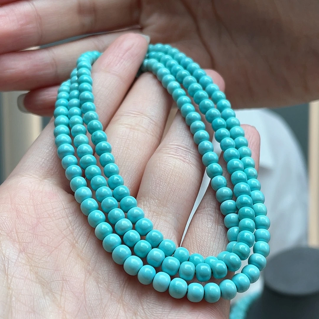 绿松石未镶嵌颈饰