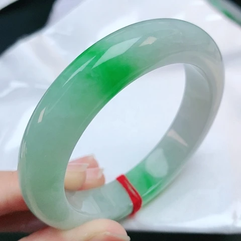 未镶嵌手镯翡翠54圈口882917