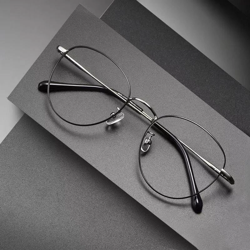 3眼镜框大框眼镜不锈钢框架
