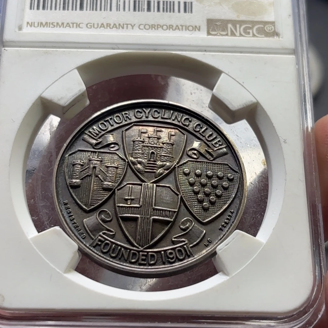 阿***神银Ag900英国银章458