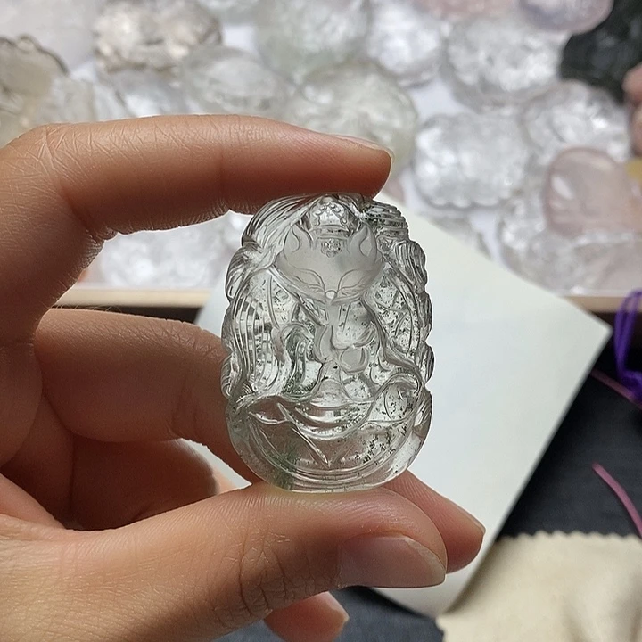 颈饰水晶未镶嵌水晶吊坠