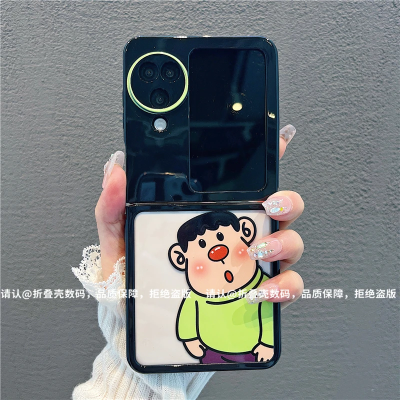 （OPPOfindN3flip系列)折叠奶油壳适用OPPOfindN3flip手机壳防摔潮