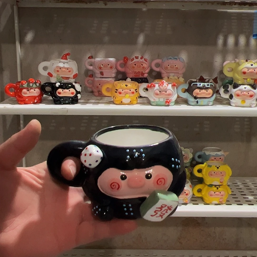 猪猪杯 手工艺品 不完美