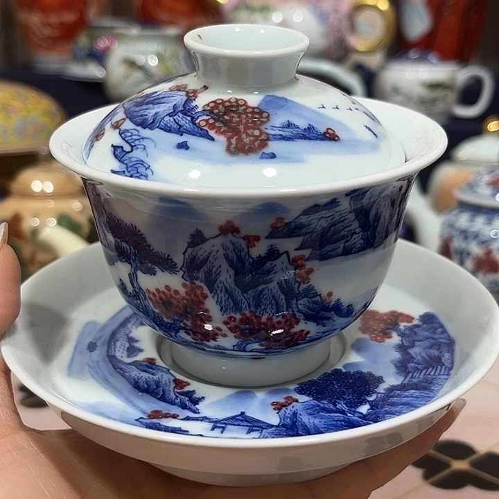 仁***）主人杯景德镇陶瓷茶具主人杯茶壶