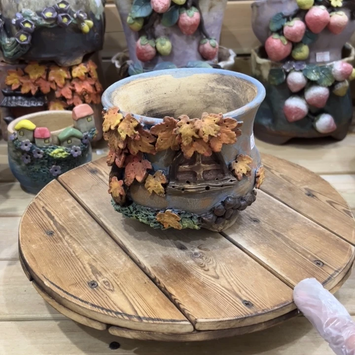 陶然多肉花盆百搭
