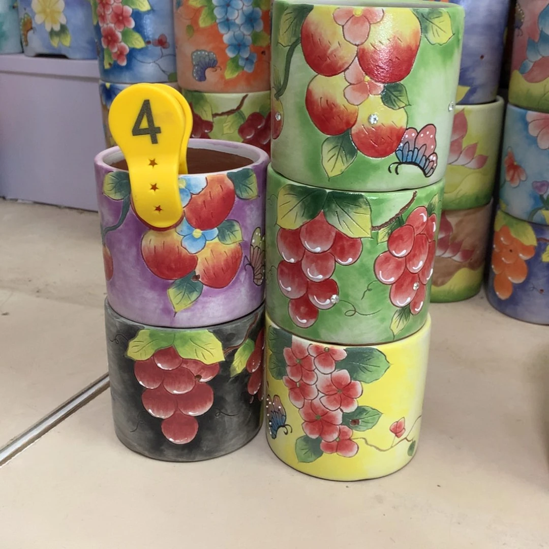 你*福利正品红陶花盆