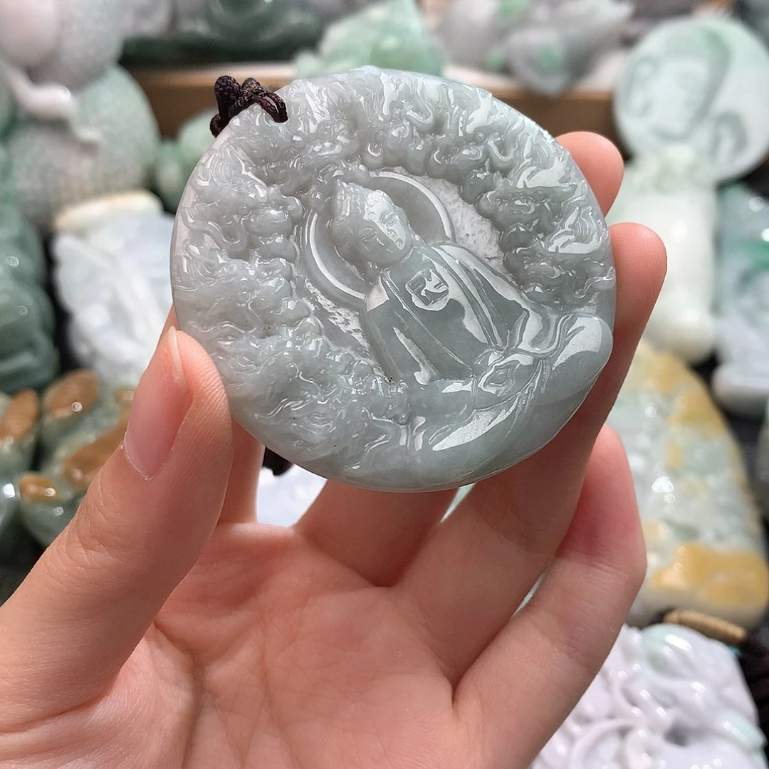 吊坠(不含链)未镶嵌翡翠