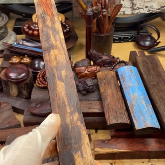 大叶紫檀（黑酸枝木类）印度小叶紫檀木