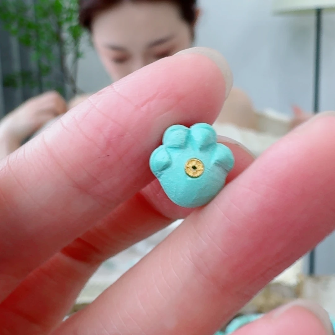 未镶嵌绿松石珠宝奇石