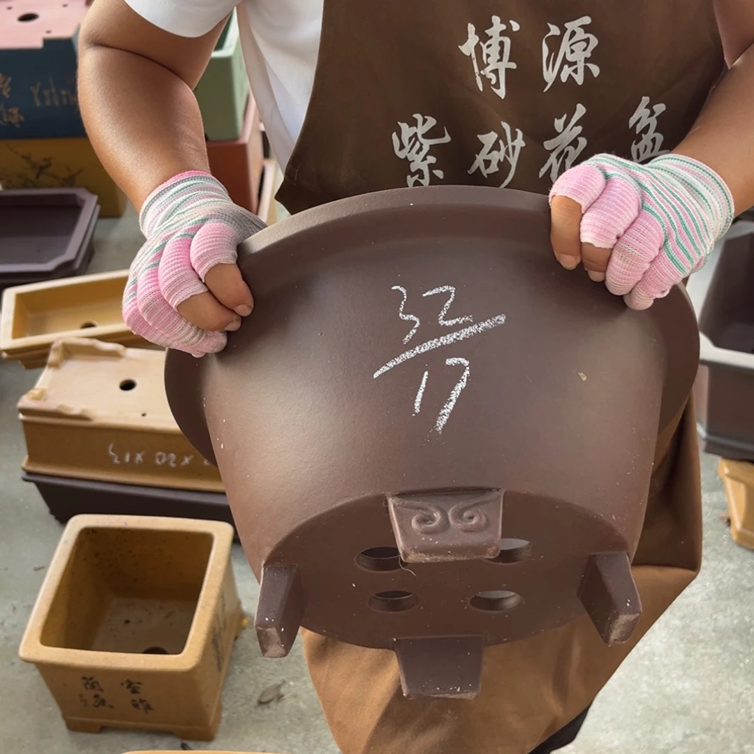 紫砂花盆盆景艺术