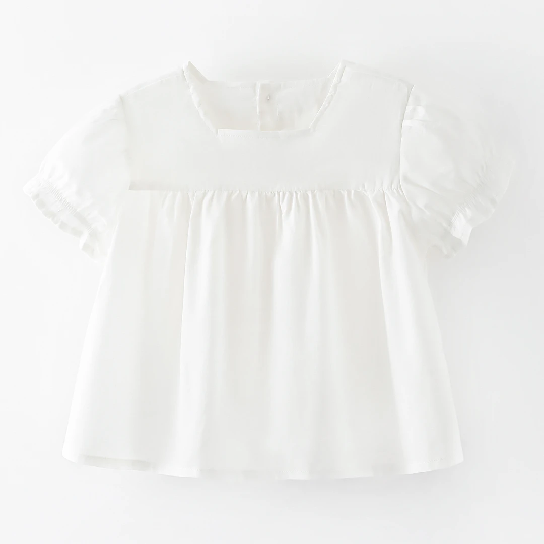 儿童上衣女中小童简约单件上衣ZX234