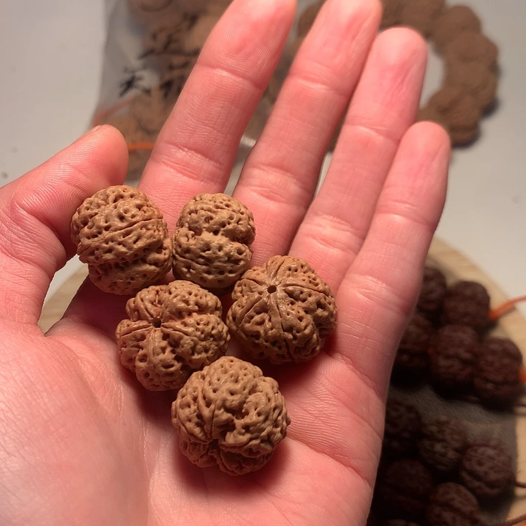 金刚菩提手串确*21龙牙梅花定制超头