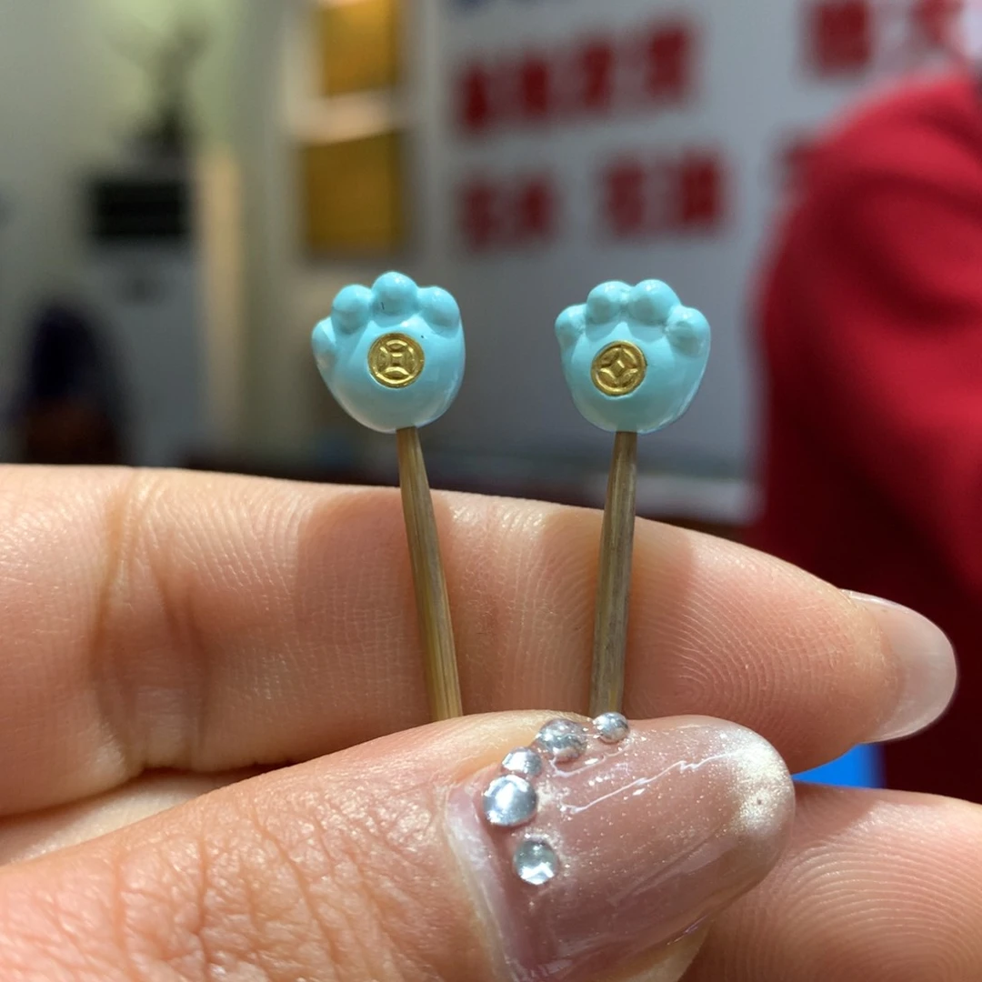 绿松石配饰未镶嵌