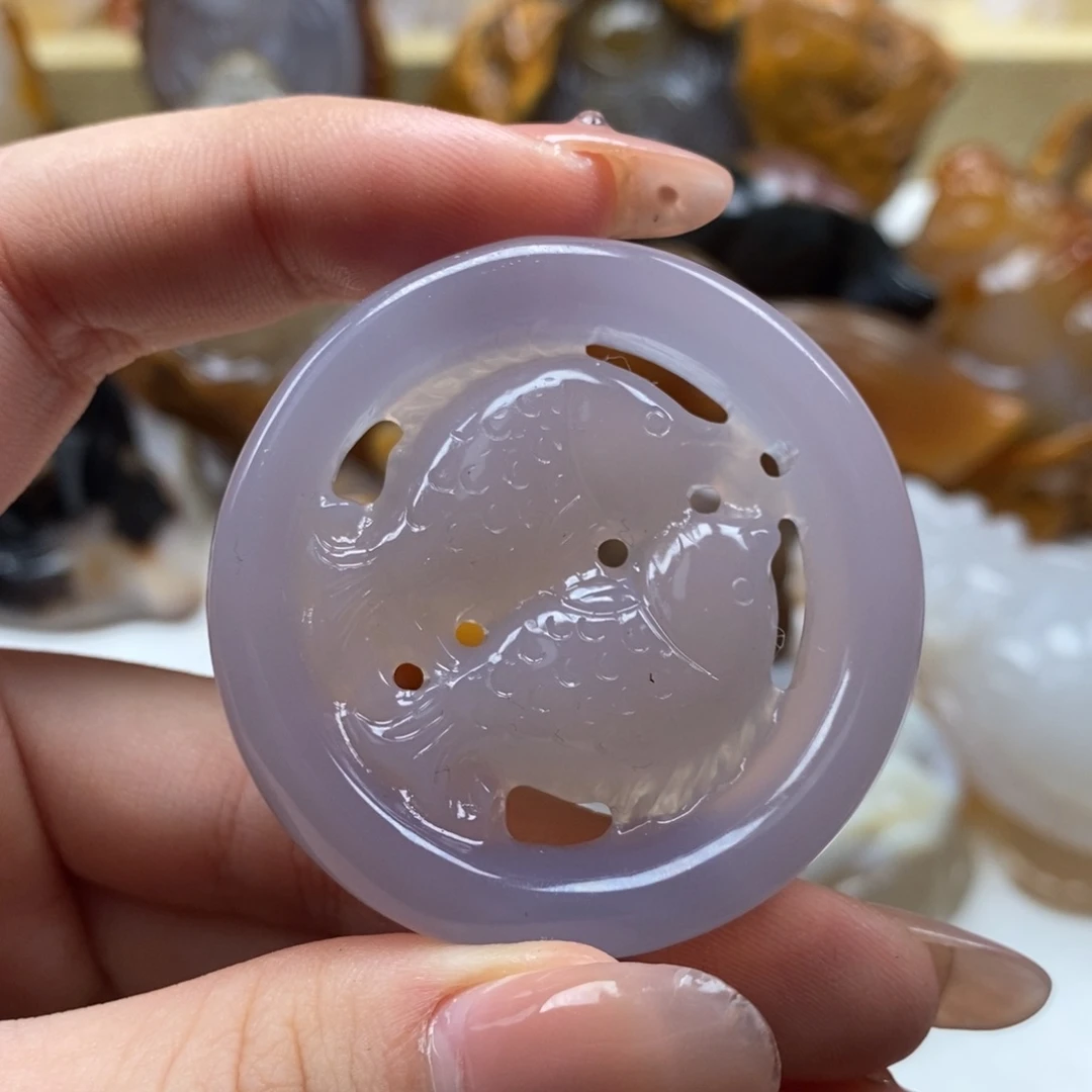 玛瑙/玉髓未镶嵌颈饰