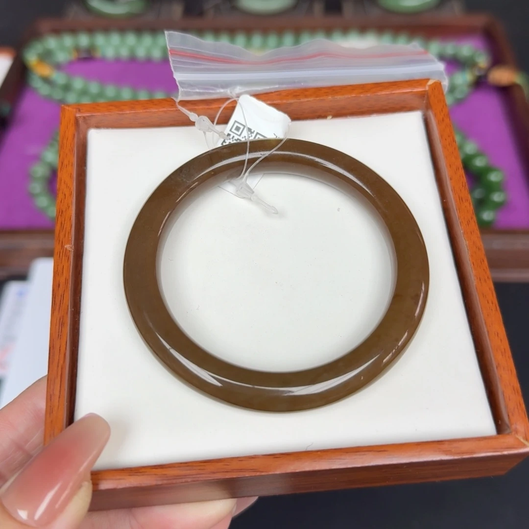 和田玉未镶嵌手链53.3