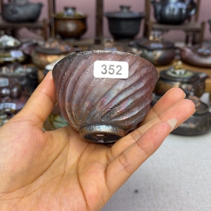 壶裸柴烧陶瓷茶器