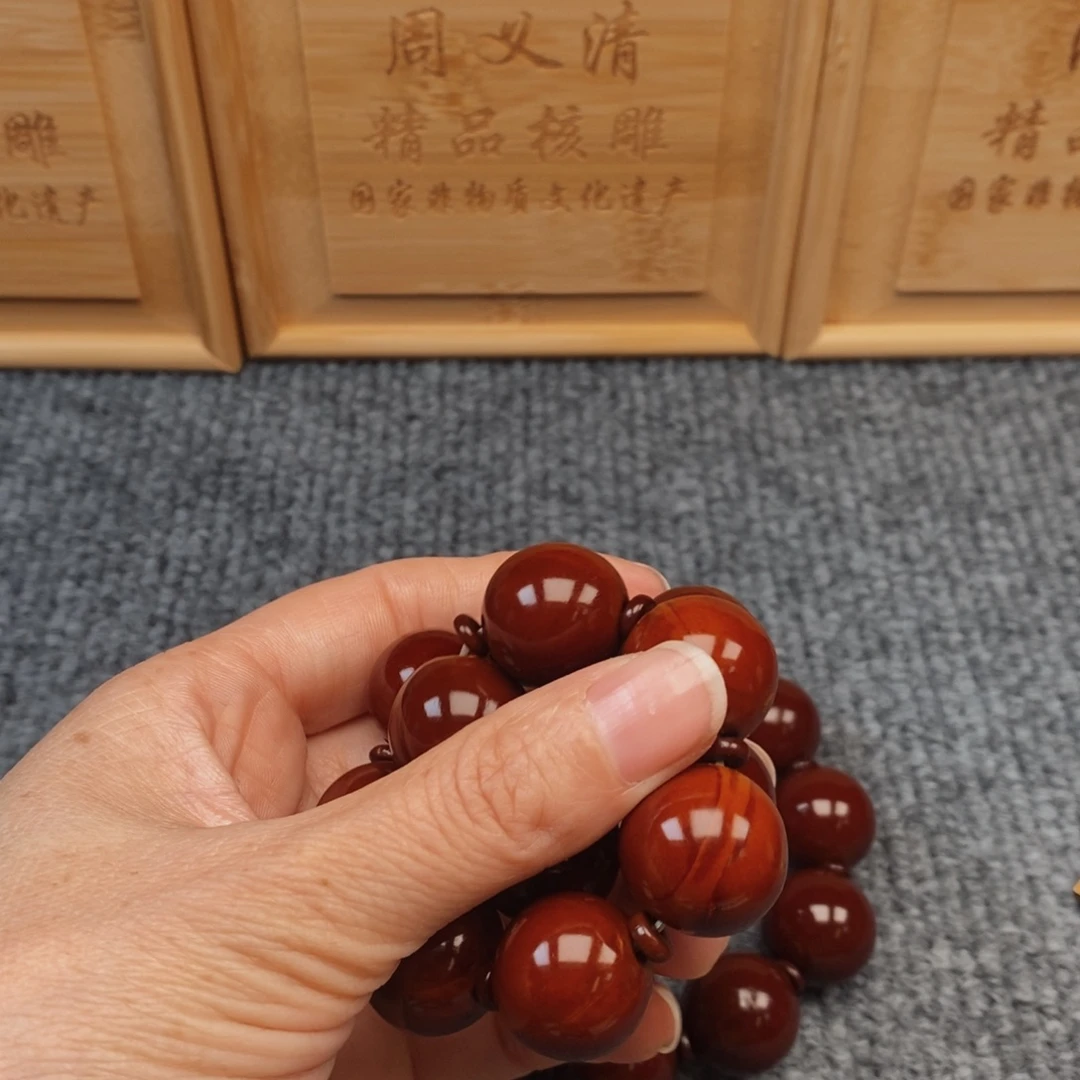 萌***哥手串/手链橄榄核光柱