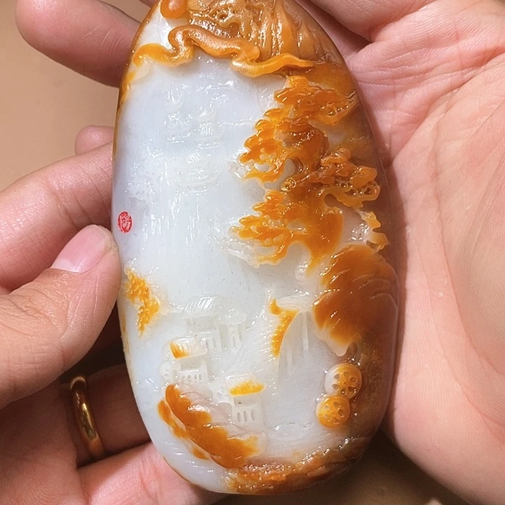 和田玉颈饰未镶嵌HX