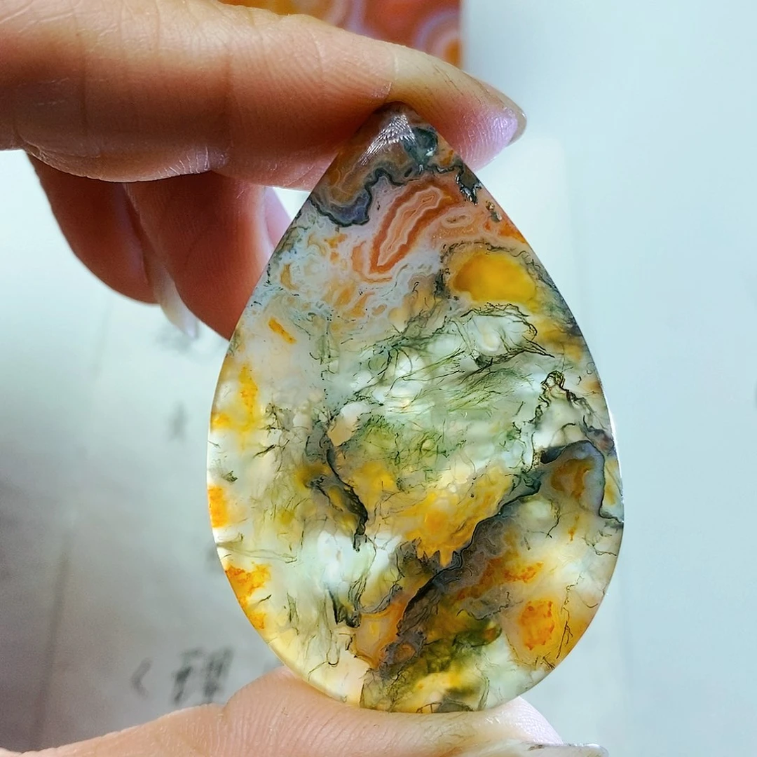 玛瑙/玉髓颈饰未镶嵌老**o