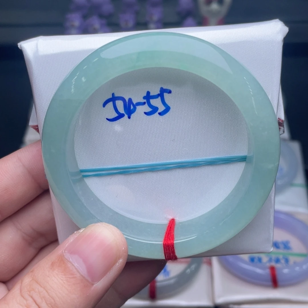 翡翠未镶嵌手镯翡翠手镯65