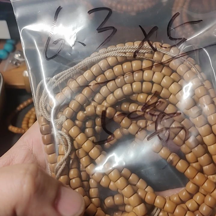 手串/手链橄榄核核尖全无白精工直切6.3打包5条