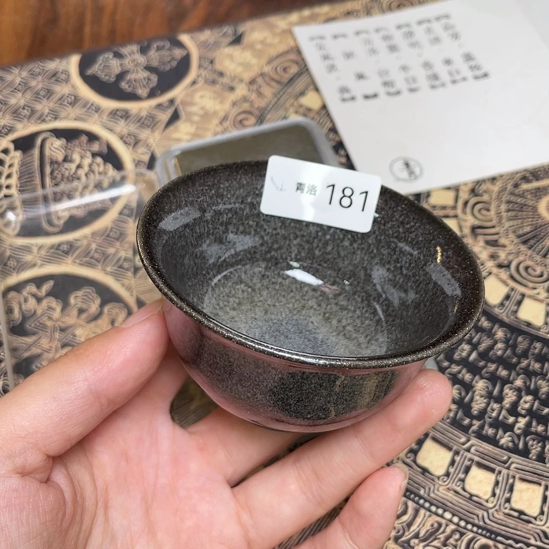 茶盏181 福临号建盏柴烧薄胎