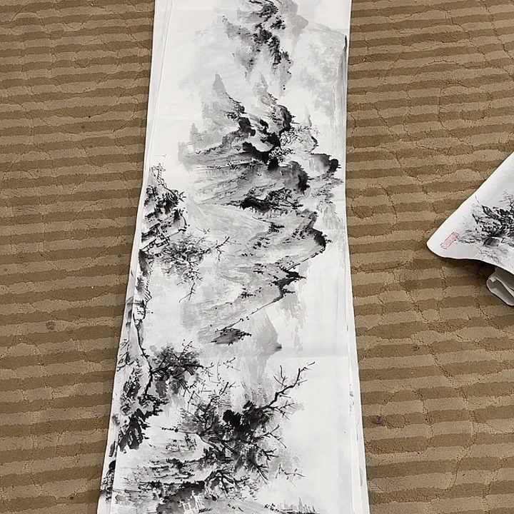 国画花鸟的翅膀和翅膀是一样