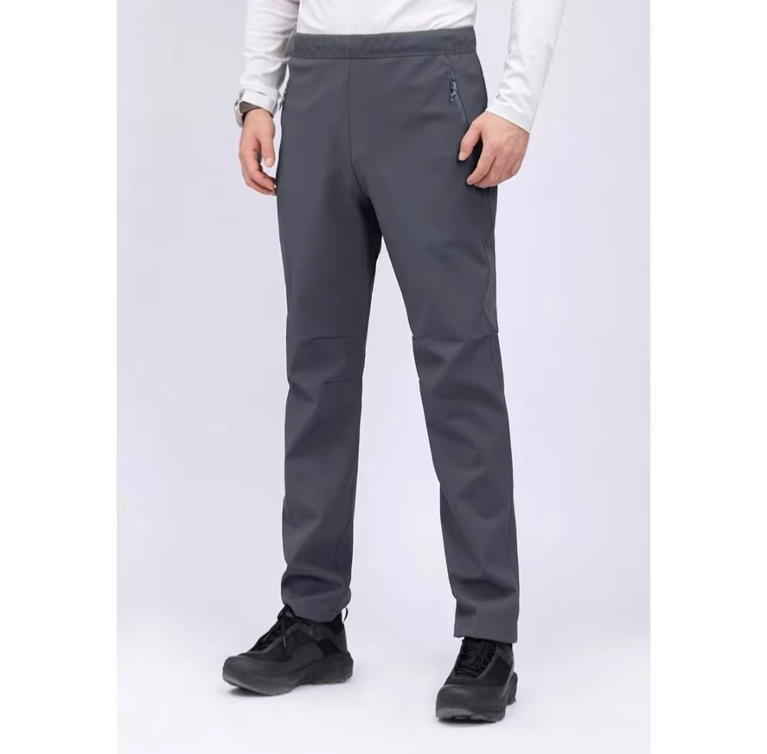 人手一条！秋冬高端户外加绒男士休闲裤保暖软壳休闲裤 6103