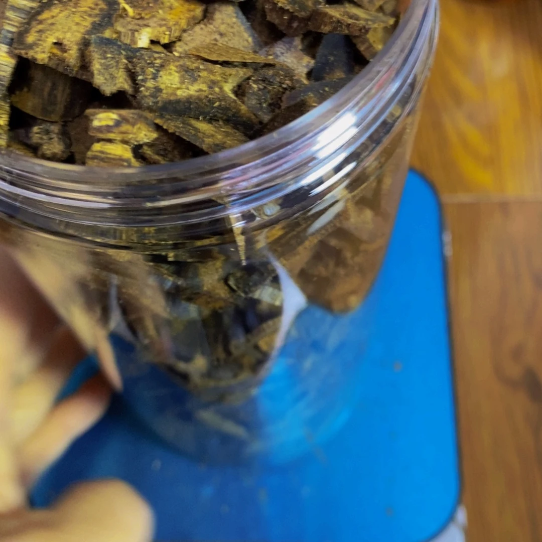 国***国沉香沉香碎屑海南紫棋碎料200克