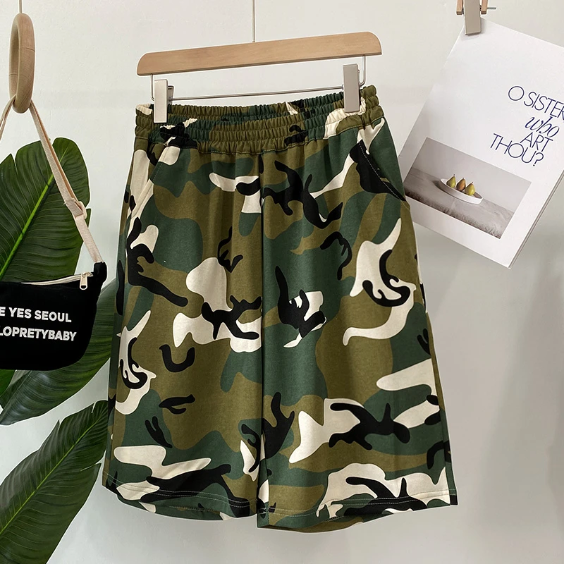 【微瑕】胖孩子加肥加大夏季迷彩短裤宽松五分裤大G1KZ1871